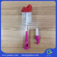 Sponge Milk Bottle and Nipple Brush Set