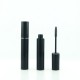 New Arrival OEM ODM Custom Logo Label Plastic Cosmetics Packaging Container 10ml Black Empty Mascara Tube With Wand Brush